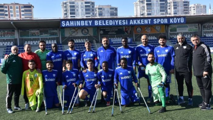  Şahinbey Ampute çıkışını sürdürüyor